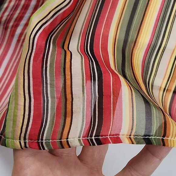 Tristan Women's Maxi Strapless Dress Floral Print Cream Pink Flowy Size 16 - Picture 12 of 16